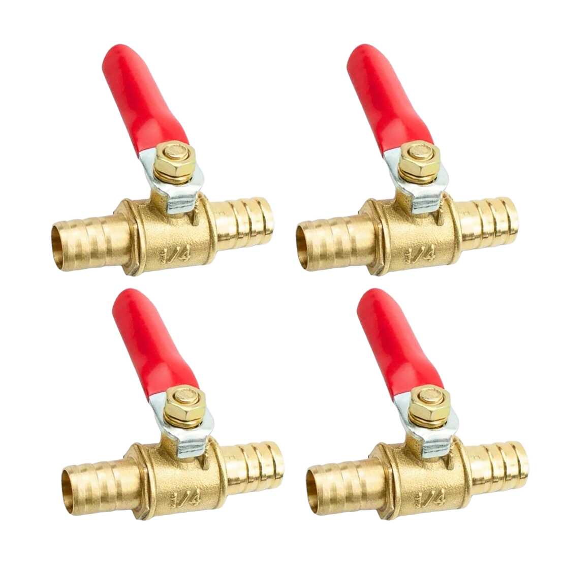 Spoke Nipple Brass - 4pcs 8mm Universal Motorcycle Hose Brass